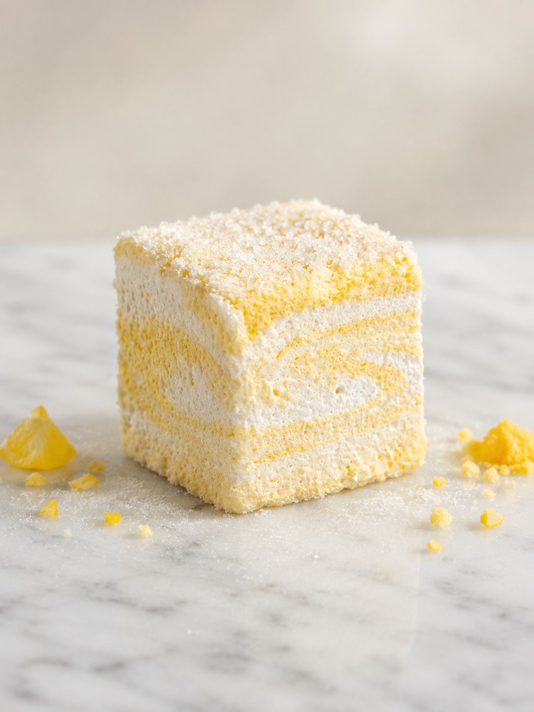 Sour Lemon Gourmet Skumfiduser - 6 stk (60 gr)